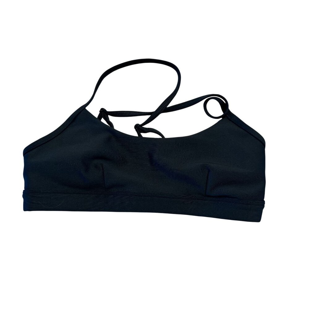 ALO Yoga Airlift Intrigue Black Sports Bra Women's X-Small XS